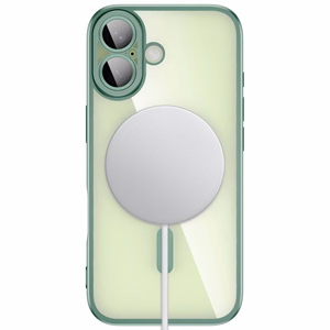 Tech-Protect MagFlex dėklas, skirtas iPhone 17, matinis žalias