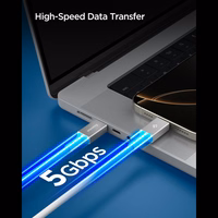 Spigen EB10020CC USB-C laidas 100W 200cm - Baltas