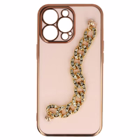 Dėklas telefonui iPhone 13 Pro (dizainas 4) (m) - šviesiai rožinis