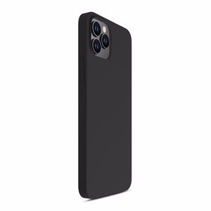 3mk silikoninis dėklas iPhone 12 Pro Max - juodas