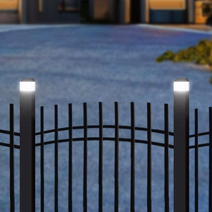 GreenBlue GB128 WW – 100×100 mm saulės energijos LED šviestuvas tvoros stulpui, 3200 K
