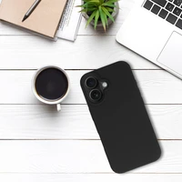 Tel Protect silikoninis dėklas telefonui Iphone 16 juodas