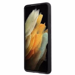 Dėklas telefonui Mercedes Silikoninis Line dėklas Samsung Galaxy S21+ juodas
