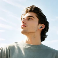 Borofone TWS Bluetooth Ausinės FQ10 Džiaugsmingos juodos