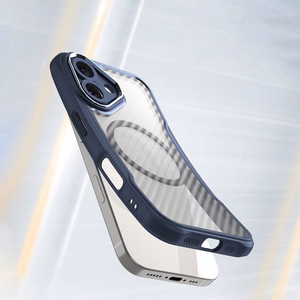 Leading Series MagSafe Silikoninis dėklas telefonui iPhone 16 - mėlynas