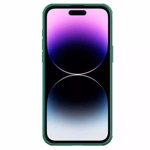 Dėklas Nillkin CamShield Pro Apple iPhone 15 Pro žalias