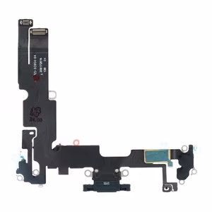 Įkrovimo lankstus USB IPHONE 14 Plus juodas (ištrauktas)