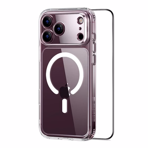 ESR Classic Hybrid MagSafe dėklas, skirtas iPhone 18 Pro / 17 Pro – skaidrus