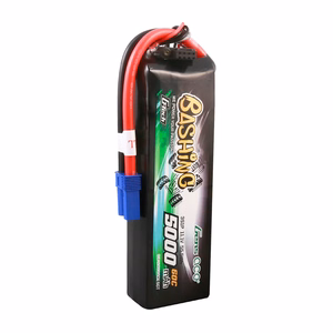 „GensAce G-Tech“ LiPo akumuliatorius, 5000 mAh, 11,1 V, 60C, 3S1P, su EC5 jungtimi