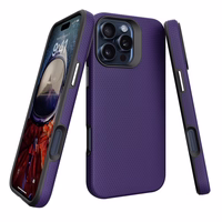 Dėklas Perfectionists Triangle Mag Case Apple iPhone 13 Pro violetinis