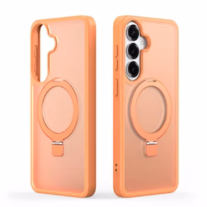 Dėklas Dux Ducis Yind Magnetic Stand Samsung S942 S26 oranžinis