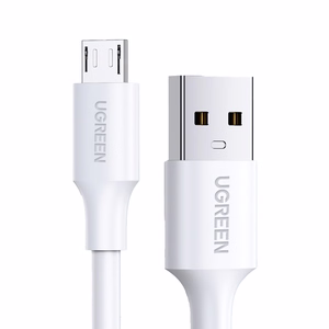 Ugreen US289 60143 micro USB / USB-A laidas 2m baltas