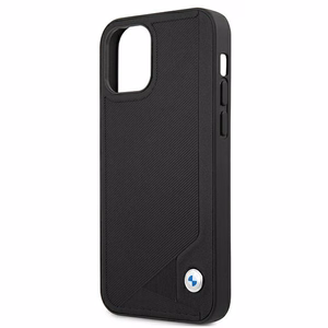 BMW Odinis įspaustas dėklas iPhone 12 mini - juodas