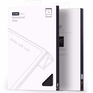 Dėklas Dux Ducis Domo Samsung X400/X406 Tab S10 Lite/X520/X526 Tab S10 FE/X510/X516 Tab S9 FE juodas