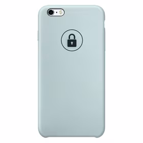 Dėklas "Silicone Case" skirtas iPhone 6 Plus (iPhone 6S Plus) / Turqouise / su įpakavimu