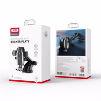 XO automobilinis laikiklis C77 juodas su siurbtuku