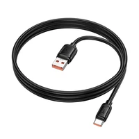 Kabelis USB A į USB C Hoco PD 5A 100W 1 m X115 juodas