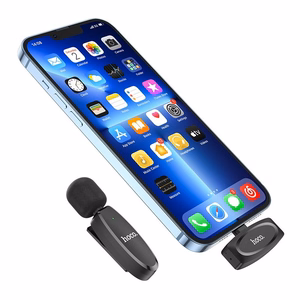 Bevielis skaitmeninis mikrofonas HOCO L15, prisegamas, Lightning