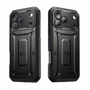 Supcase Unicorn Beetle Pro dėklas iPhone 18 Pro Max / 17 Pro Max – juodas