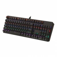 ART wire mechanical keyboard USB A QWERTY LED AK-51 black