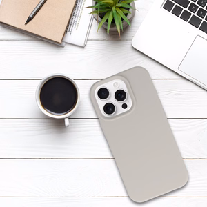 Tel Protect silikoninis Premium dėklas Iphone 16 Pro Max - titano