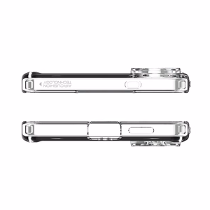 Spigen Ultra Hybrid Mag dėklas su MagSafe Samsung Galaxy S25 Edge su spauda - permatomas