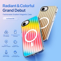 Dėklas Dux Ducis Zest Apple iPhone 16e Gradient Rainbow