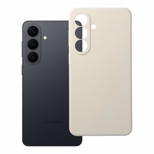 Dėklas Samsung S26 PLUS Forcell F-Protect Rubber Premium suderinamas su MagSafe antikinė balta