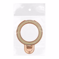 Telefono stovas CIRCLE GLITTER – lipnus – auksinis