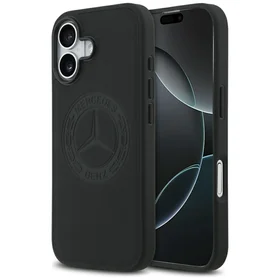 Mercedes Odinis Vintage Logo Magnetinis Dėklas telefonui iPhone 17 - Juodas