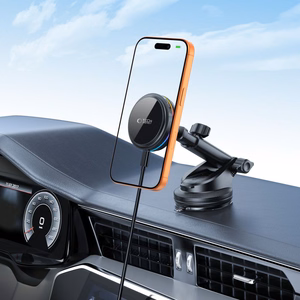 "Tech-Protect V9 MagSafe 25W Qi 2.2 automobilinis įkroviklis - juodas