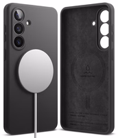 Ringke Silikoninis MagSafe Dėklas for Samsung Galaxy S26+ - juodas