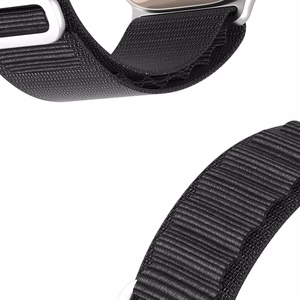DUX DUCIS dirželis GS nailoninis Apple Watch 42 / 44 / 45 / 49 mm juodas