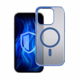 3mk Frosty MagCase синий Чехол для Apple iPhone 15 Pro Max - синий