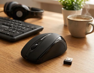 Esperanza EM101K mouse Ambidextrous RF Wireless Optical 1000 DPI