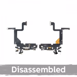 Įkrovimo jungtis suderinama su Apple iPhone 13 Pro su šleifu / Graphite / 100% originali (naudota)