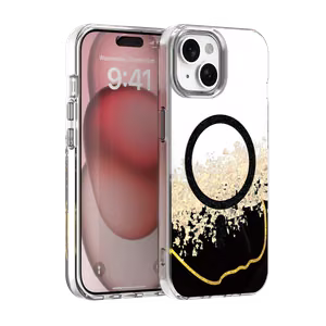 Epoxy Mag dėklas skirtas iPhone 15 6,1" juodas