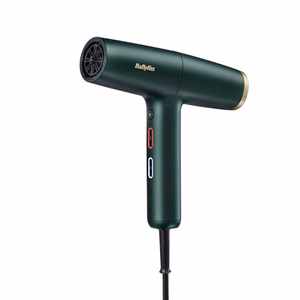 BaByliss Air Power Pro D6555DE – ионный фен 1700 Вт, зелёный/золотистый
