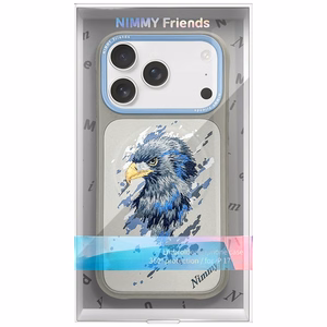 Nimmy Erelis MagSafe dėklas iPhone 17 Pro pilkas