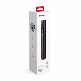 FORCELL F-GRIP F170XL automatinė asmenukių lazda su nuotolinio valdymo trikoju juoda