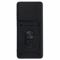 Slide Camera Armor dėklas telefonui Motorola Edge 60 5G, juodas