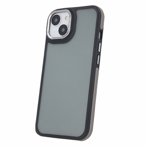 Crystal juodas dėklas for Xiaomi Redmi Note 14 5G (Global) pilkas