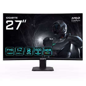 GIGABYTE GS27FC2 kompiuterio monitorius 68,6 cm (27") 1920 x 1080 pikseliai „Full HD“ LED Juoda