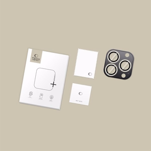 Tech-Protect Camring Fit+ kameros dangtelis, skirtas iPhone 14 Pro / Max / 15 Pro / Max / 16 Pro / Max / 17 Pro / Max – sidabrinis