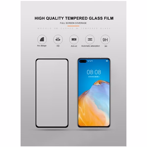 Mocolo 2.5D Full Glue grūdintas apsauginis ekrano stiklas, skirtas Huawei P40