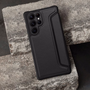 RAZOR knygos tipo dėklas telefonui SAMSUNG A05s juodas