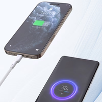 Dudao L9X 30W USB-C - Lightning kabelis 2m - baltas