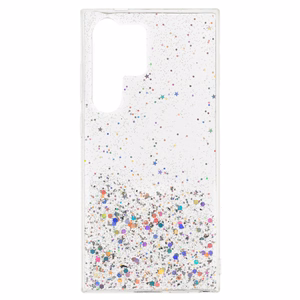 Briliantinis skaidrus dėklas telefonui Samsung Galaxy S24 Ultra skaidrus