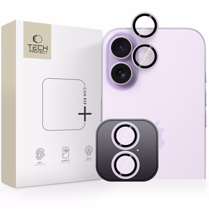 Tech-Protect Camring Fit+ Защита камеры для iPhone 17 - фиолетовый