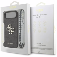 Guess 4G Strap 4G Classic Logo dėklas telefonui iPhone Air - juoda